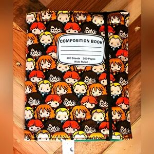 MINI Harry potter character Handmade Reuasble Notebook Cover